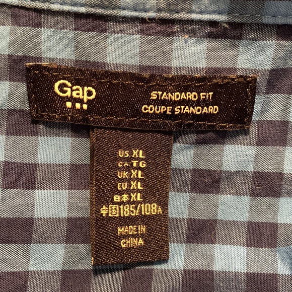 Gap Men’s Button Down Shirt - Picture 5 of 6